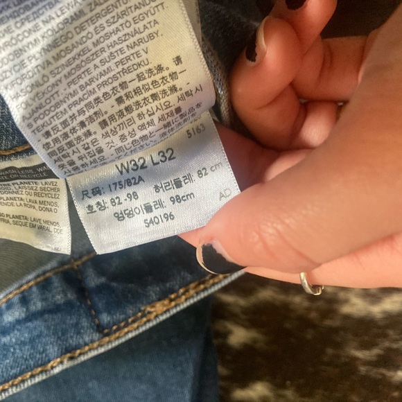 LEVIS JEANS BUNDLE W32 L32 STRAIGHT CUT BARELY WORN - Picture 8 of 9